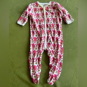 Roller Rabbit 3-6M monkey pajamas